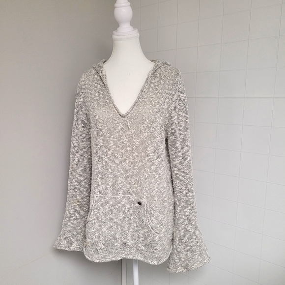 Roxy - loose knit hooded sweatshirt - Picture 1 of 5